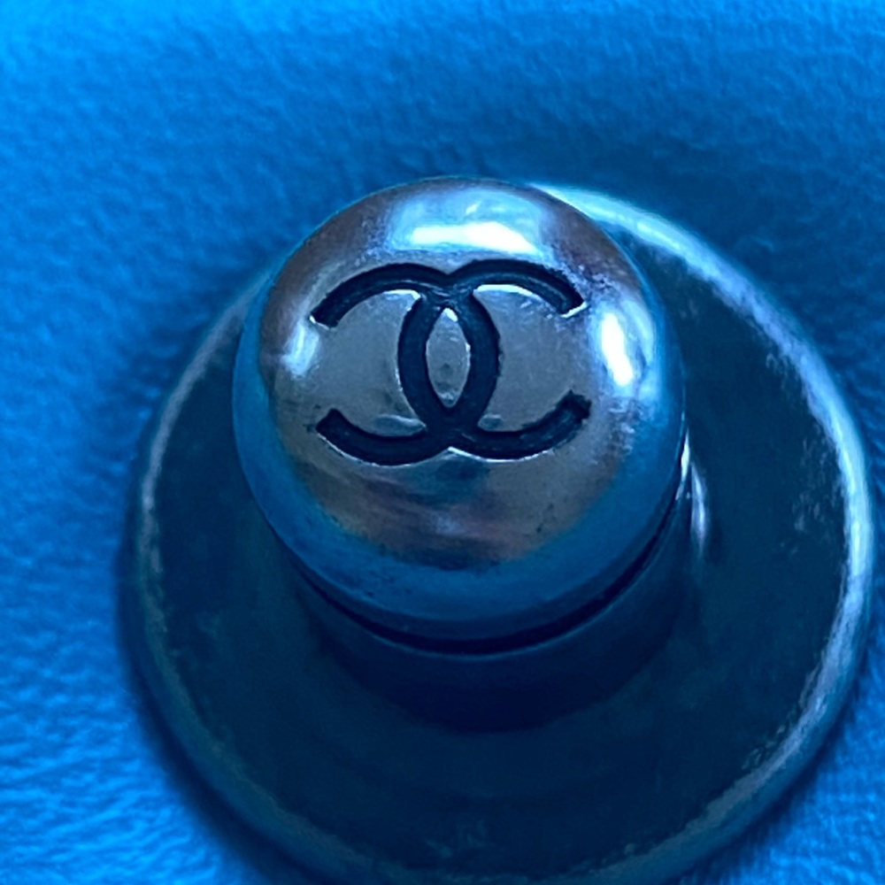 Chanel Blue Quilted Boy Bag - Picture 11 of 12